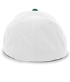 Performance Air Jersey Flexfit WHITE/DARK GREEN Back
