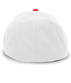 Performance Air Jersey Flexfit WHITE/RED Back