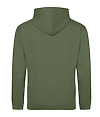 College Hoodie EARTHY GREEN BACK