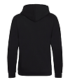 Epic Print Hoodie JET BLACK BACK