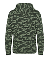 Camo Hoodie GREEN CAMO BACK