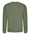 College Sweat EARTHY GREEN BACK