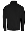 Sophomore 1/4 Zip Sweat JET BLACK BACK