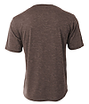 Inspire Tonal Space Dye Tee CHARCOAL Back