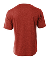 Inspire Tonal Space Dye Tee RED Back