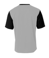 Legend Soccer Jersey SILVER/BLACK Back