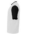 Legend Soccer Jersey WHITE/BLACK Side