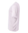Premier Soccer Jersey WHITE Side