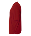Tek 2-Button Henley CARDINAL Side
