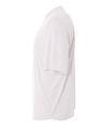 Tek 2-Button Henley WHITE Side