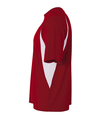 Color Block Crew CARDINAL/WHITE Side