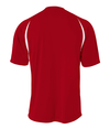 Color Block Crew CARDINAL/WHITE AltBack