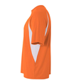 Color Block Crew ORANGE/WHITE Side