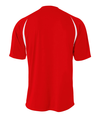 Color Block Crew SCARLET RED/WHITE AltBack