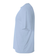 Mens Spun Poly Tee LIGHT BLUE Side