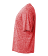 Space Dye Tech Tee SCARLET RED Side
