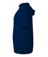 Cooling Hooded Tee NAVY Side