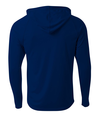 Cooling Hooded Tee NAVY Back