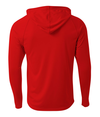 Cooling Hooded Tee SCARLET Back