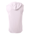 Cooling Hooded Tee WHITE Back