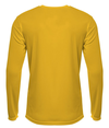 Youth Long Sleeve Sprint Tee GOLD Back