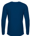 Youth Long Sleeve Sprint Tee NAVY Back