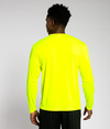 Youth Long Sleeve Sprint Tee SAFETY YELLOW Back