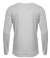 Youth Long Sleeve Sprint Tee SILVER Back