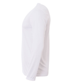 Youth Long Sleeve Sprint Tee WHITE Side