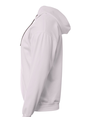Adult Sprint Fleece Hoodie WHITE Side