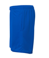 Youth Mesh Short With Pocket ROYAL Side