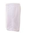 Youth Mesh Short With Pocket WHITE Side
