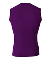 Youth Compression Muscle PURPLE Back