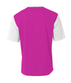 Legend Youth Soccer Jersey FUCHSIA/WHITE Back