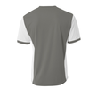 Premier Youth Soccer Jersey GRAPHITE/WHITE Back