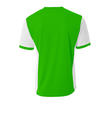 Premier Youth Soccer Jersey LIME/WHITE Back