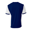 Premier Youth Soccer Jersey NAVY/WHITE Back