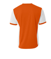 Premier Youth Soccer Jersey ORANGE/WHITE Back