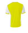 Premier Youth Soccer Jersey SAFETY YELLOW/WHITE Back