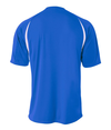 Youth Cooling Performance ROYAL/WHITE Back