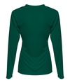 Womens Long Sleeve Sprint FOREST Back