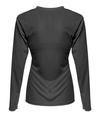 Womens Long Sleeve Sprint GRAPHITE Back