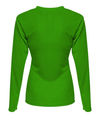 Womens Long Sleeve Sprint KELLY Back