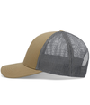 Low Pro Trucker Cap BUCK/LT CHARCOAL/BUCK lside