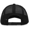 Low Pro Trucker Cap BLACK Back