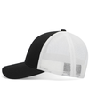 Low Pro Trucker Cap BLACK/WHITE/BLACK lside