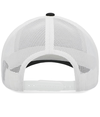 Low Pro Trucker Cap BLACK/WHITE/BLACK Back
