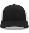 Low Pro Trucker Cap BLACK/WHITE/BLACK Front