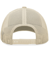 Low Pro Trucker Cap BEIGE/TEAL/BEIGE Back