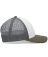 Low Pro Trucker Cap WHITE/LIGHT CHARCOAL/MOSS rside